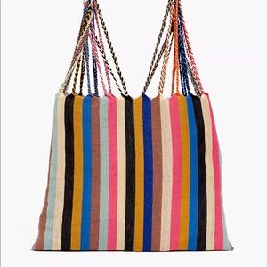NEVER USED. Luz Collection Las Rayas Striped Tote